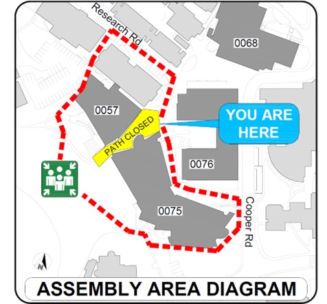 A map of a assembly areaDescription automatically generated